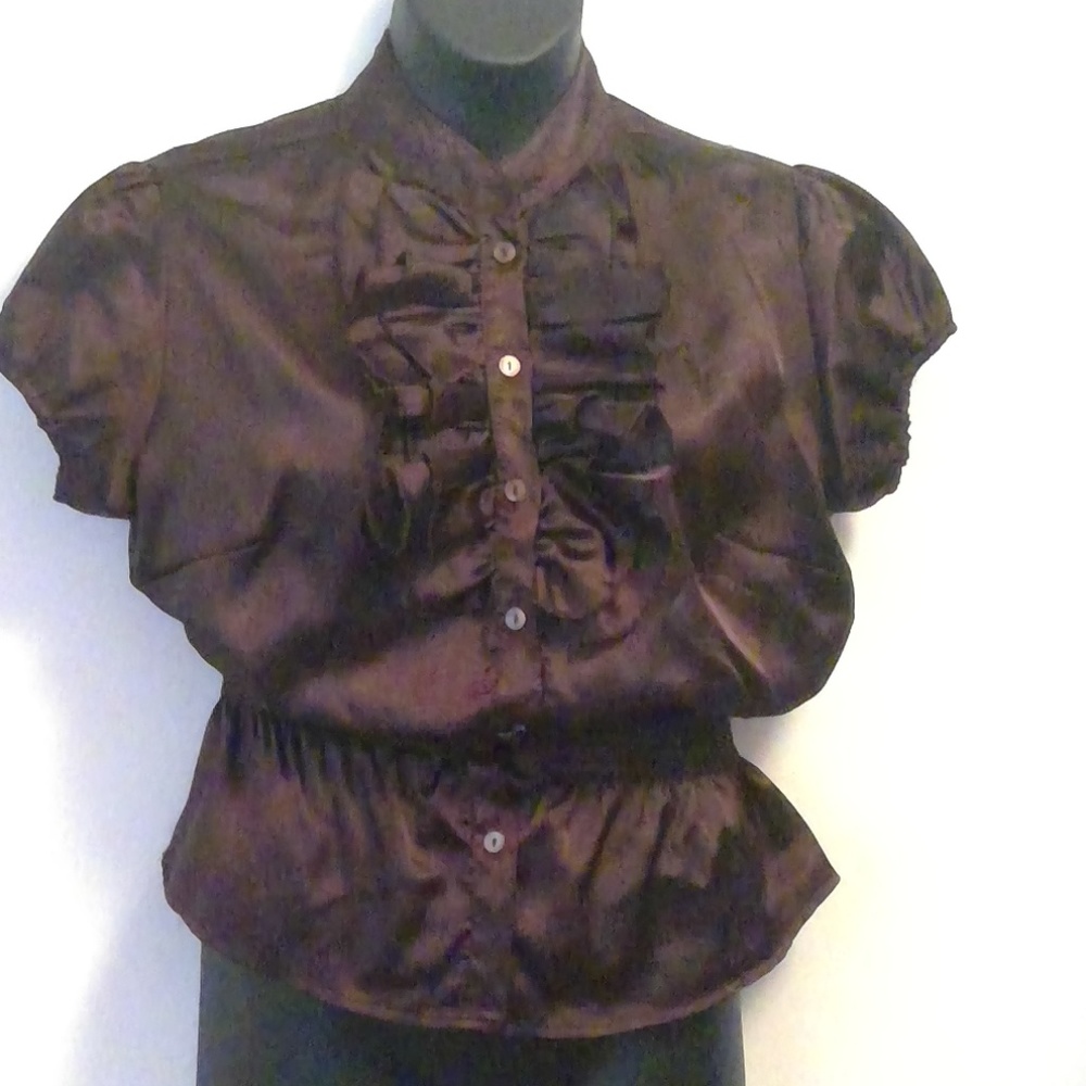 Gold Flava Button Down Top